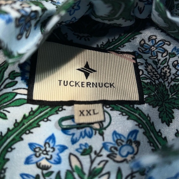 Tuckernuck Blue and Green Patterned Tunic - Picture 4 of 12